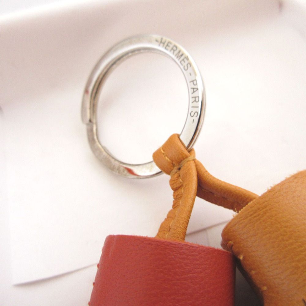 新品同様 エルメス カルメンウノドス フリンジ アニューミロ ブリック  