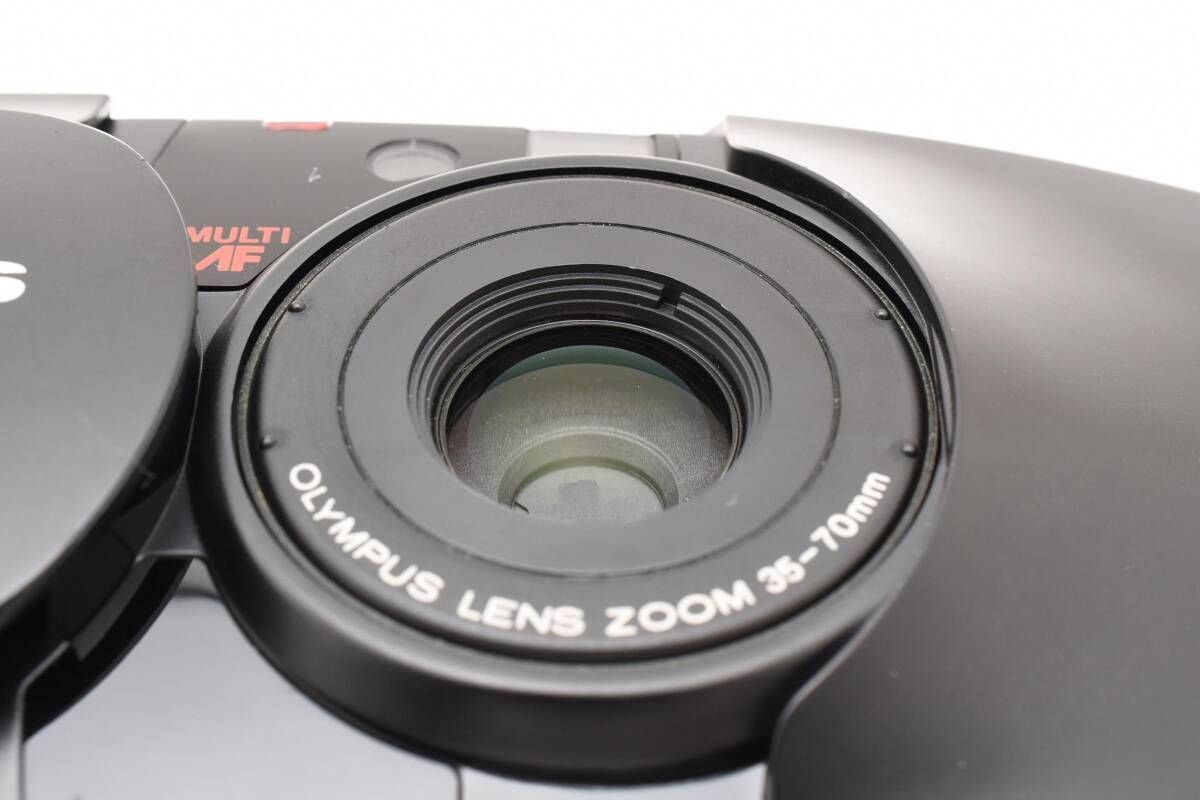 ☆良品☆オリンパス OLYMPUS μ [mju:] ZOOM PANORAMA ブラック