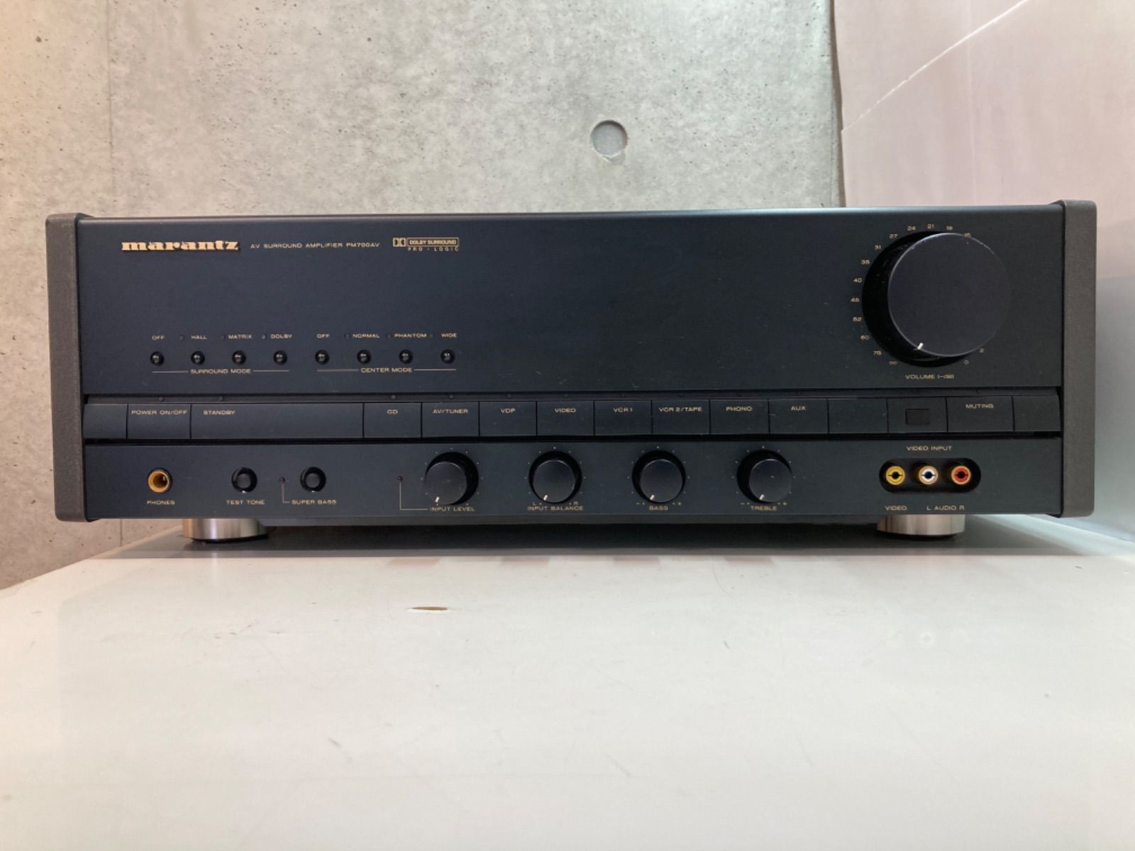 marantz マランツ PM-700AV アンプ 黒 - アンプ