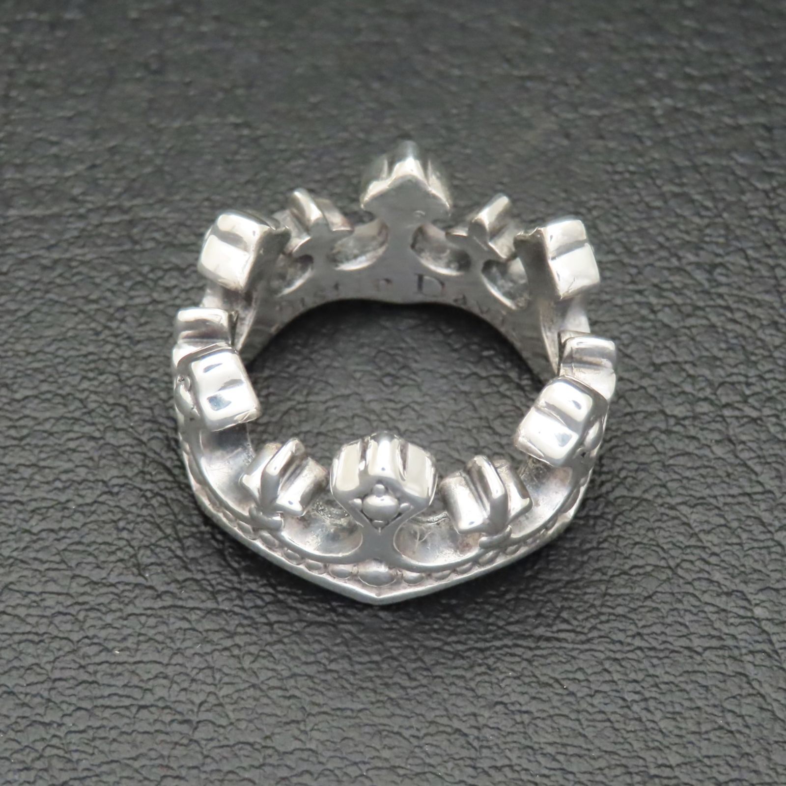 新品同様 美品 JUSTIN DAVIS PALACE CROWN RING ジャスティンデイビス パレスクラウンリング 13号 11.8g クラウン  王冠 SRJ125 箱付き