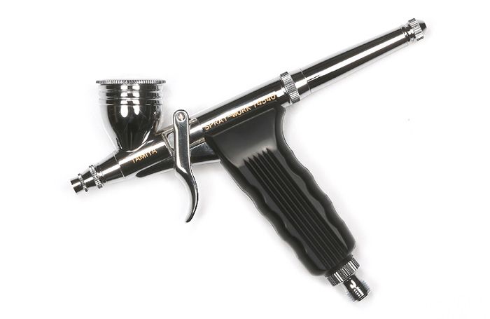 74540 スプレーワークHG トリガーエアブラシ カップ一体型