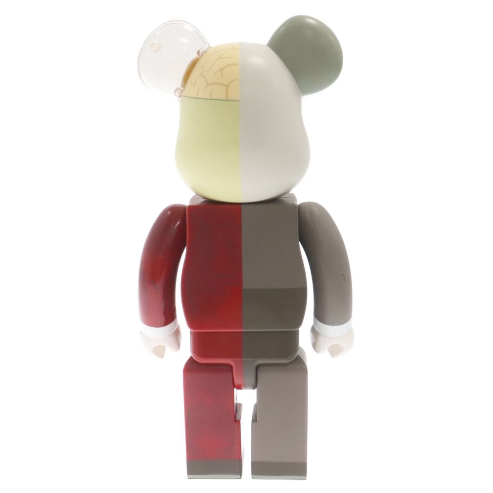 MEDICOM TOY (メディコムトイ) BE@RBRICK 400% KAWS COMPANION ベアブリック カウズ コンパニオン  人体模型フィギュア 人形 レッド