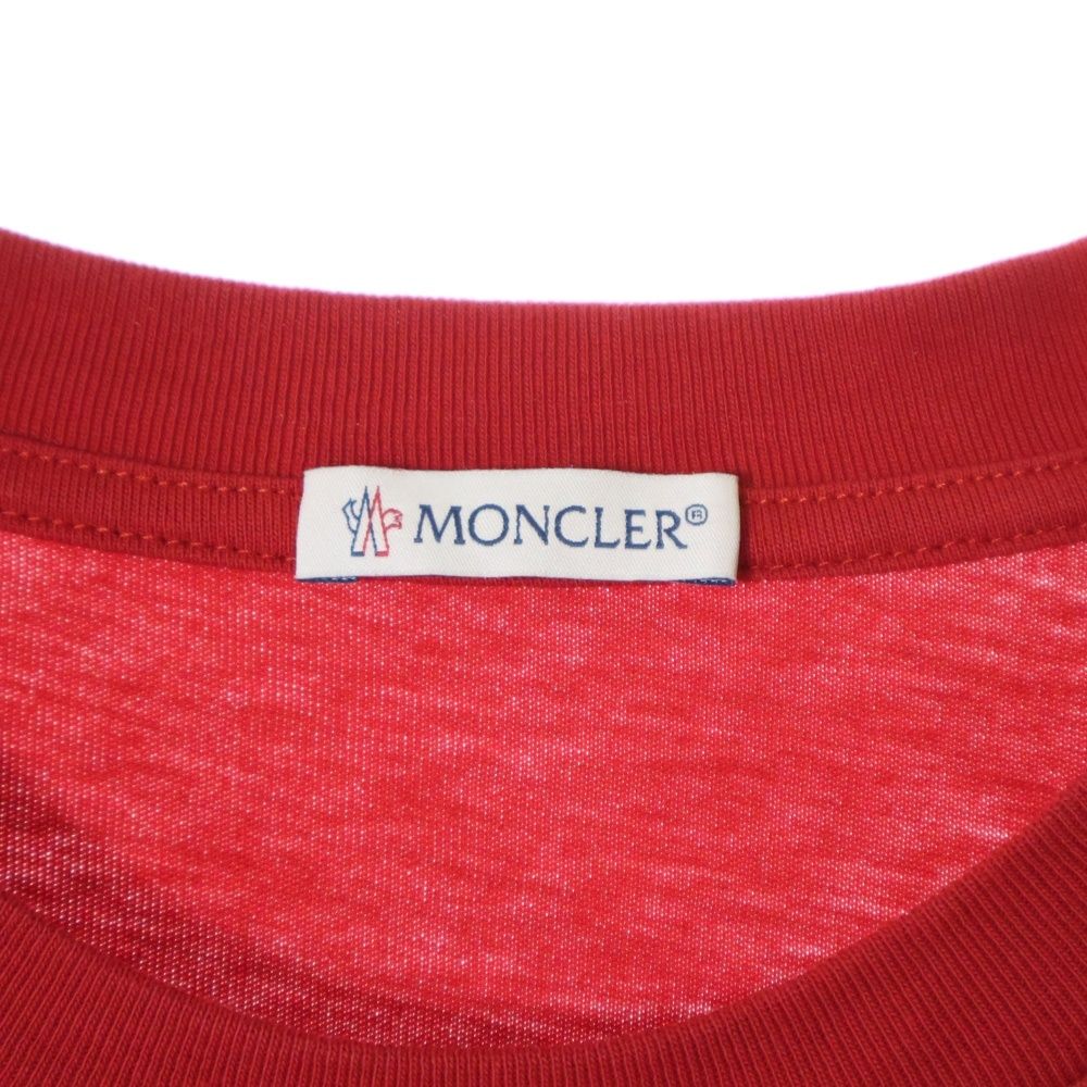 MONCLER (モンクレール) 24SS メタリックフロントロゴ 半袖Tシャツ 