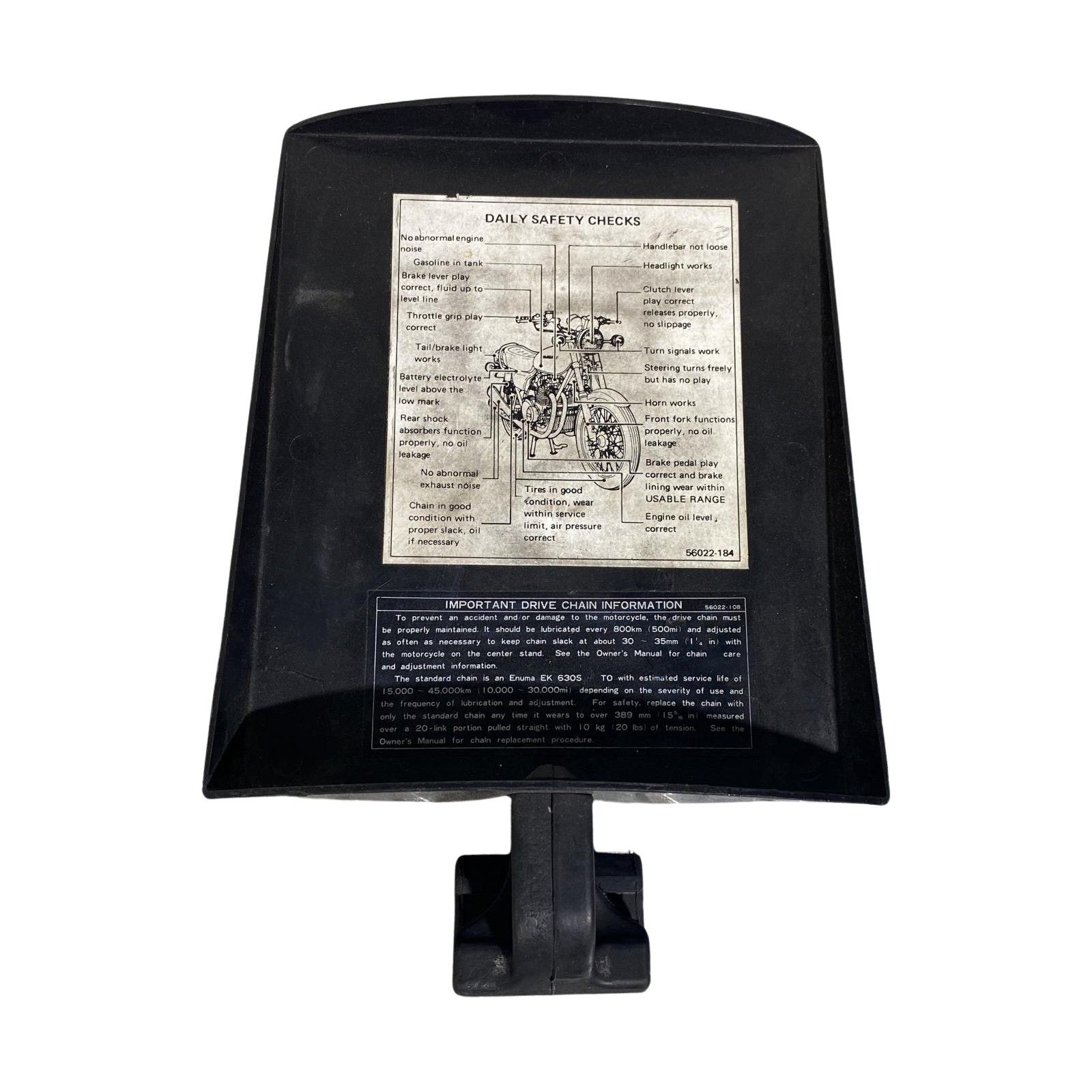 KAWASAKI Z1/KZ900/KZ1000 書類ケース カワサキ