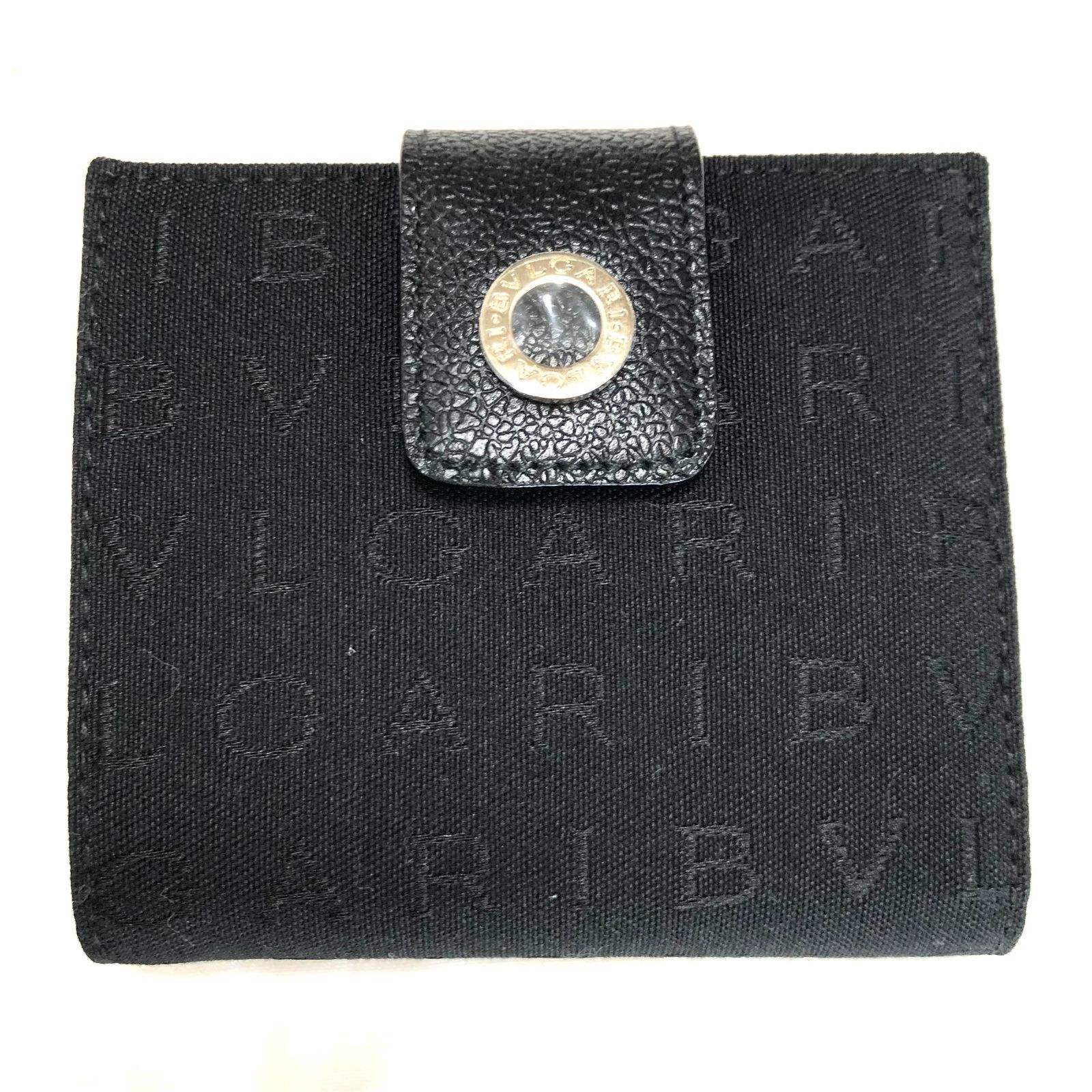 ⭐未使用⭐ＢＶＬＧＡＲＩ　ブルガリ　ロゴマニア　コンパクト　折り財布