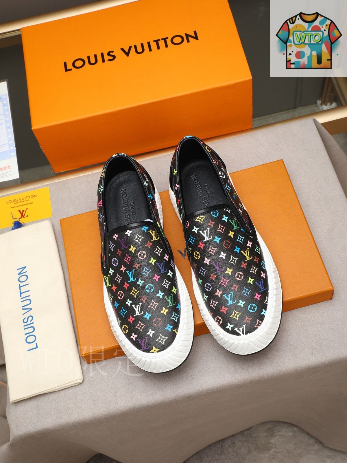 ルイヴィトンの靴 LOUIS VUITTON(ルイヴィトン) LVスケートラインスニーカー