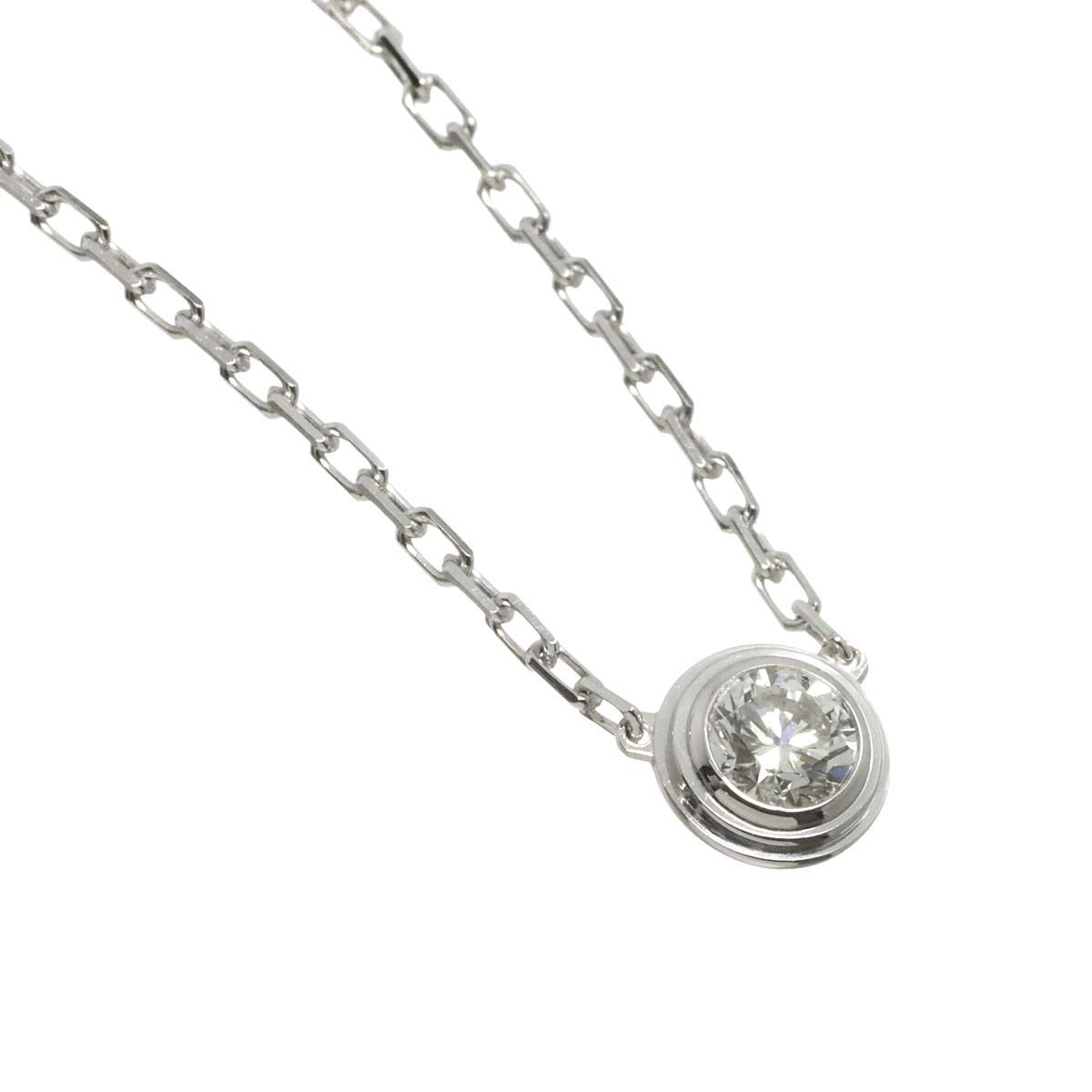 カルティエ Cartier ダムール ダイヤ ネックレス ラージ LM 41cm K18
