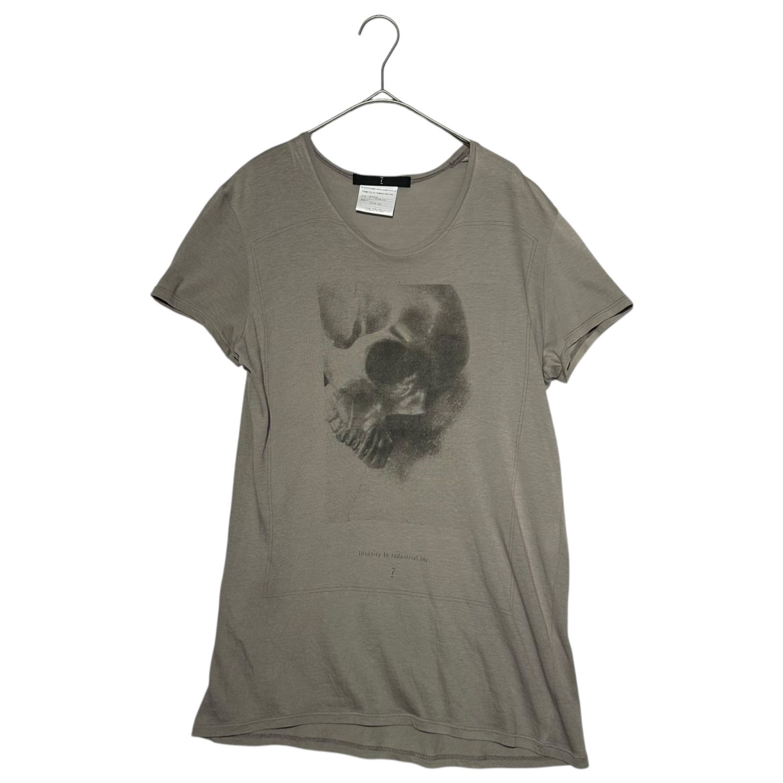 JULIUS(ユリウス) 08's Archive Skull Shadow Print Crew Neck JULIUS(ユリウス) 08's Archive Skull Shadow Print Crew Neck