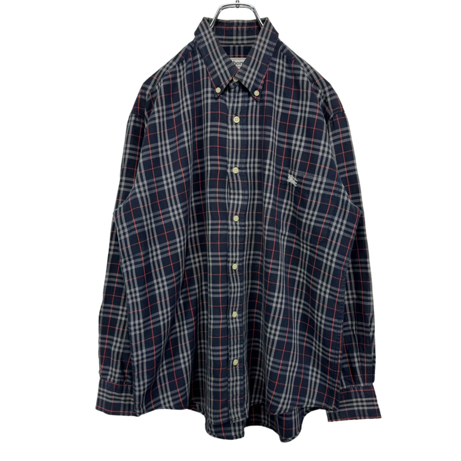 90s vintage Burberrys バーバリーズ ノバチェック ボタンダウン 90s vintage Burberrys バーバリーズ ノバチェック ボタンダウン
