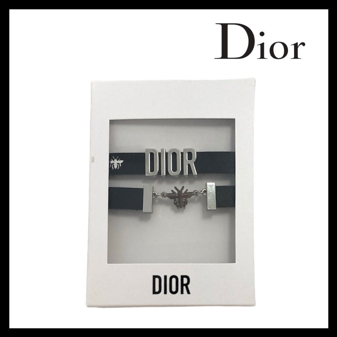 M【Dior】bee/ビー/蜂 ノベルティ チョーカー ブレスレット 2WAY