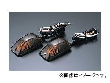 2輪 SEC エアロフラッシュタイプB スクエアタイプ SAS22 スモーク 2個