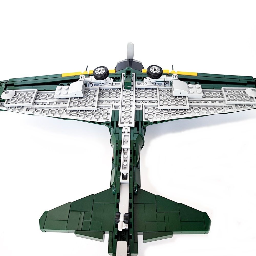 ESシリーズ 零式艦上戦闘機 LEGO互換 零戦 52型 日本 ブロック戦闘機