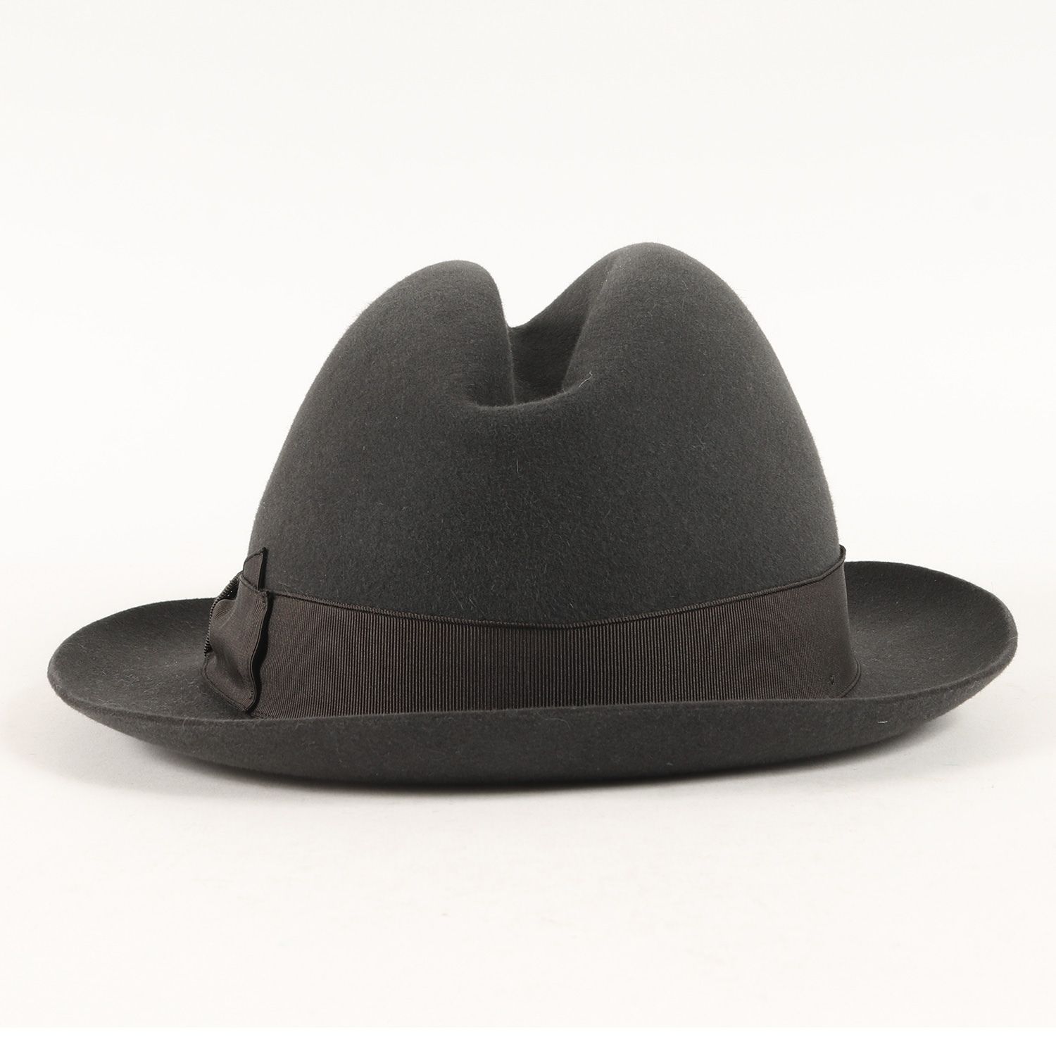 Borsalino チャコール　フェルトハット 59 Borsalino チャコール フェルトハット 59 【公式通販】