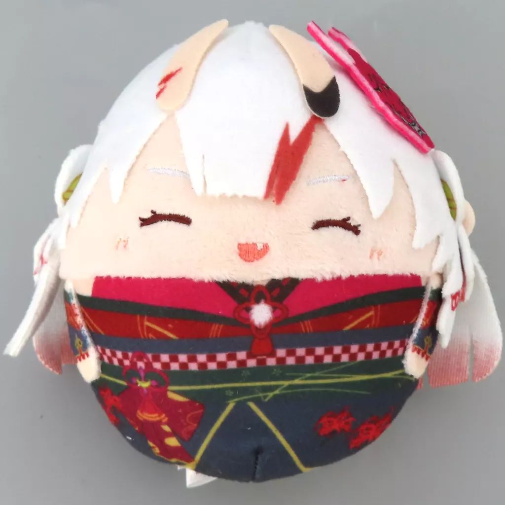 ホロライブ　ふわコロりん　特典　百鬼あやめ　にっこり　ぬいぐるみ 中古】ぬいぐるみマスコット 百鬼あやめ(にっこりver.) ふわコロ