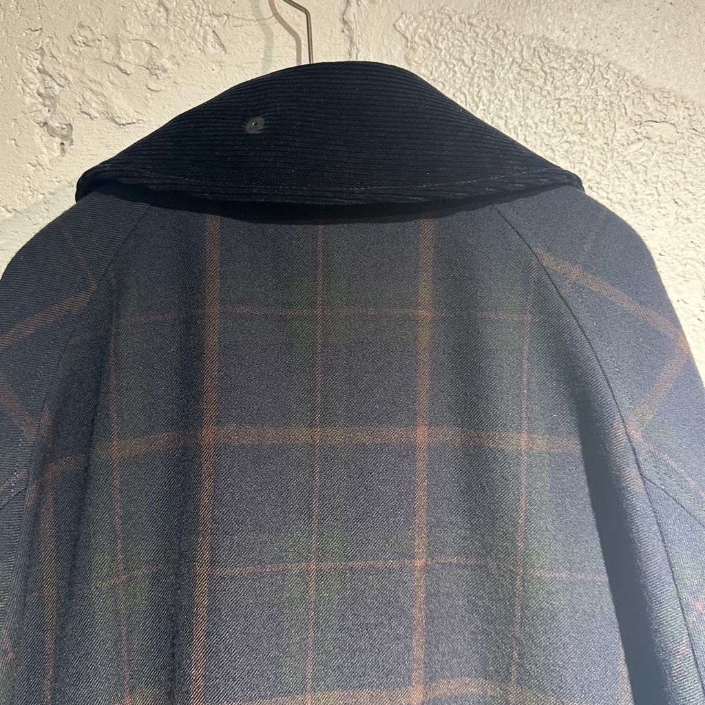 コムデギャルソンHOMME モッズコートライナーチェック柄 BLACK M COMME des GARCONS HOMME コムデギャルソンオム 23AW モッズ