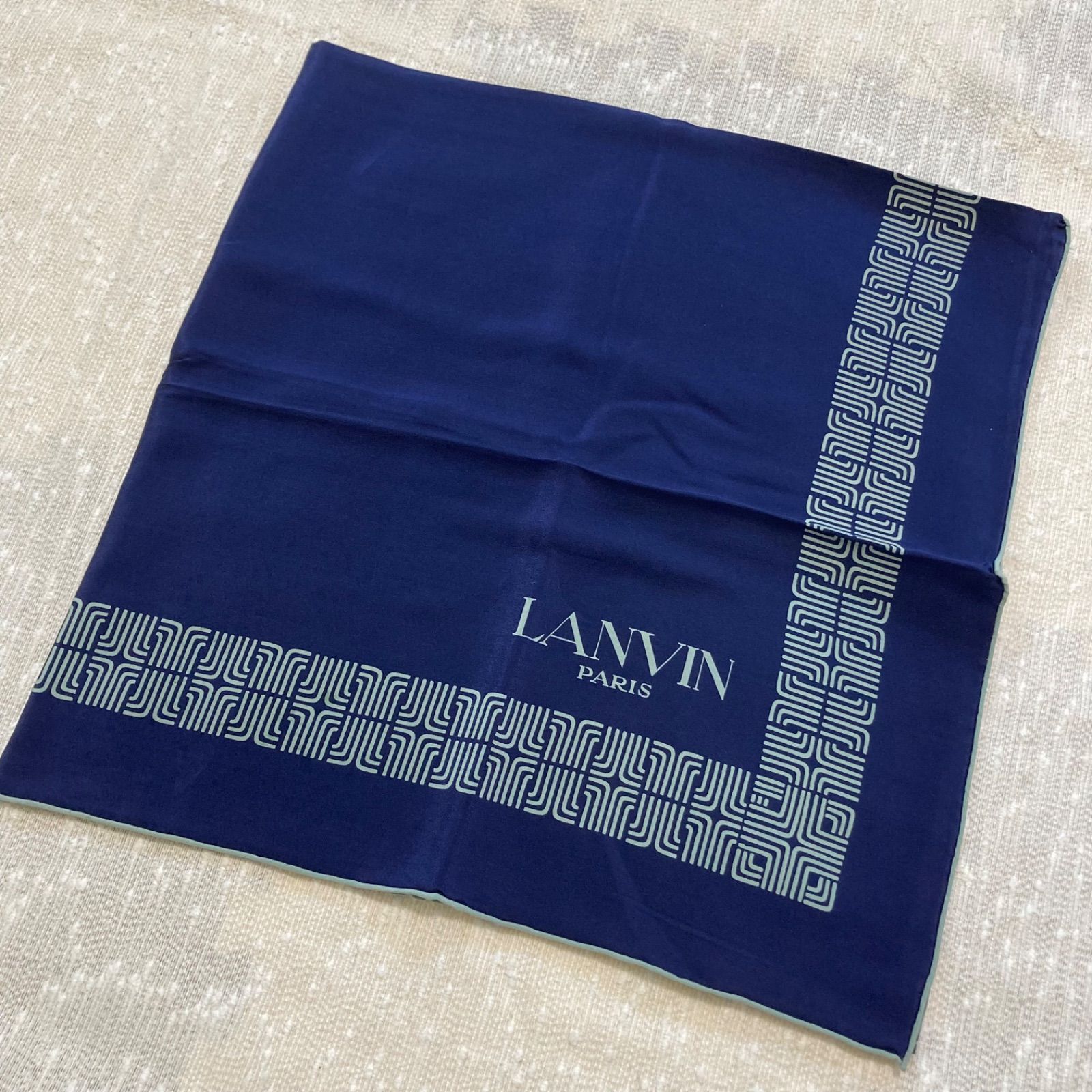 8-1.フランス製 80sビンテージ LANVIN ロゴマーク