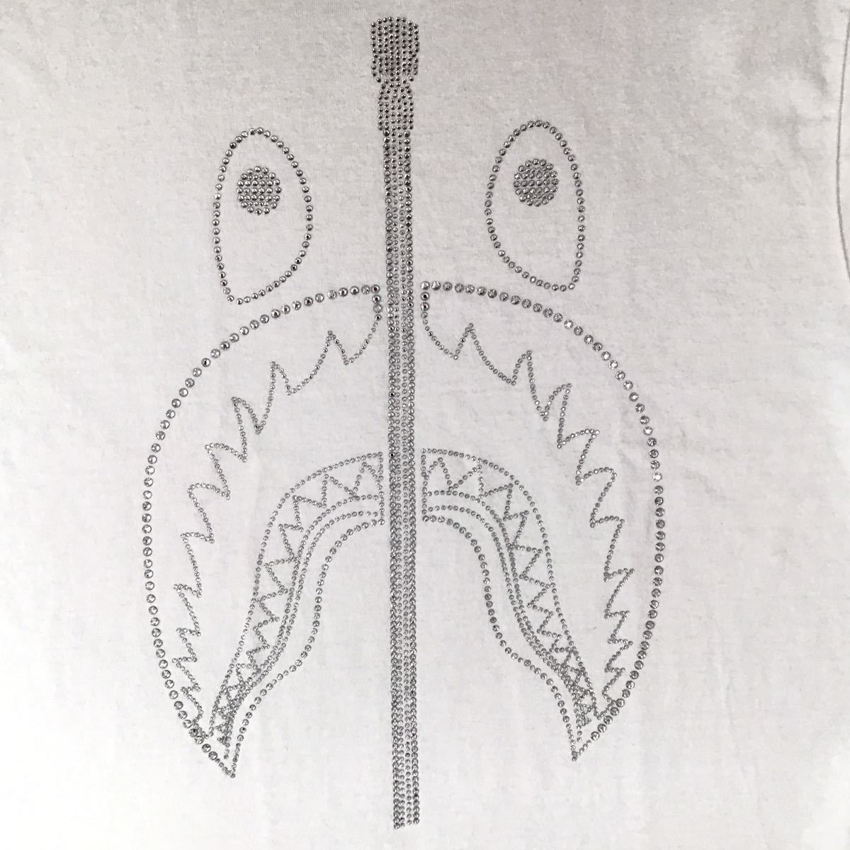 ☆NFS限定☆ スワロフスキー シャーク Tシャツ Mサイズ a