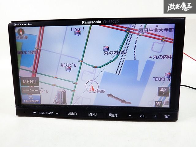 【地図2023】Panasonic CN-E205D インダッシュモニター CN-E205D、故障、分解、修理。CDディスク入らない、モニター