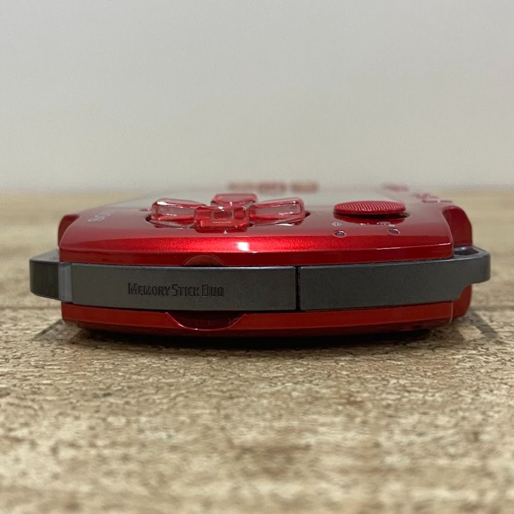 08w13510 ゲームハード SONY ソニー プレイステーション ポータブル PSP 3000 ラディアント レッド 赤色 赤 動作 済 品 UP786_INFO