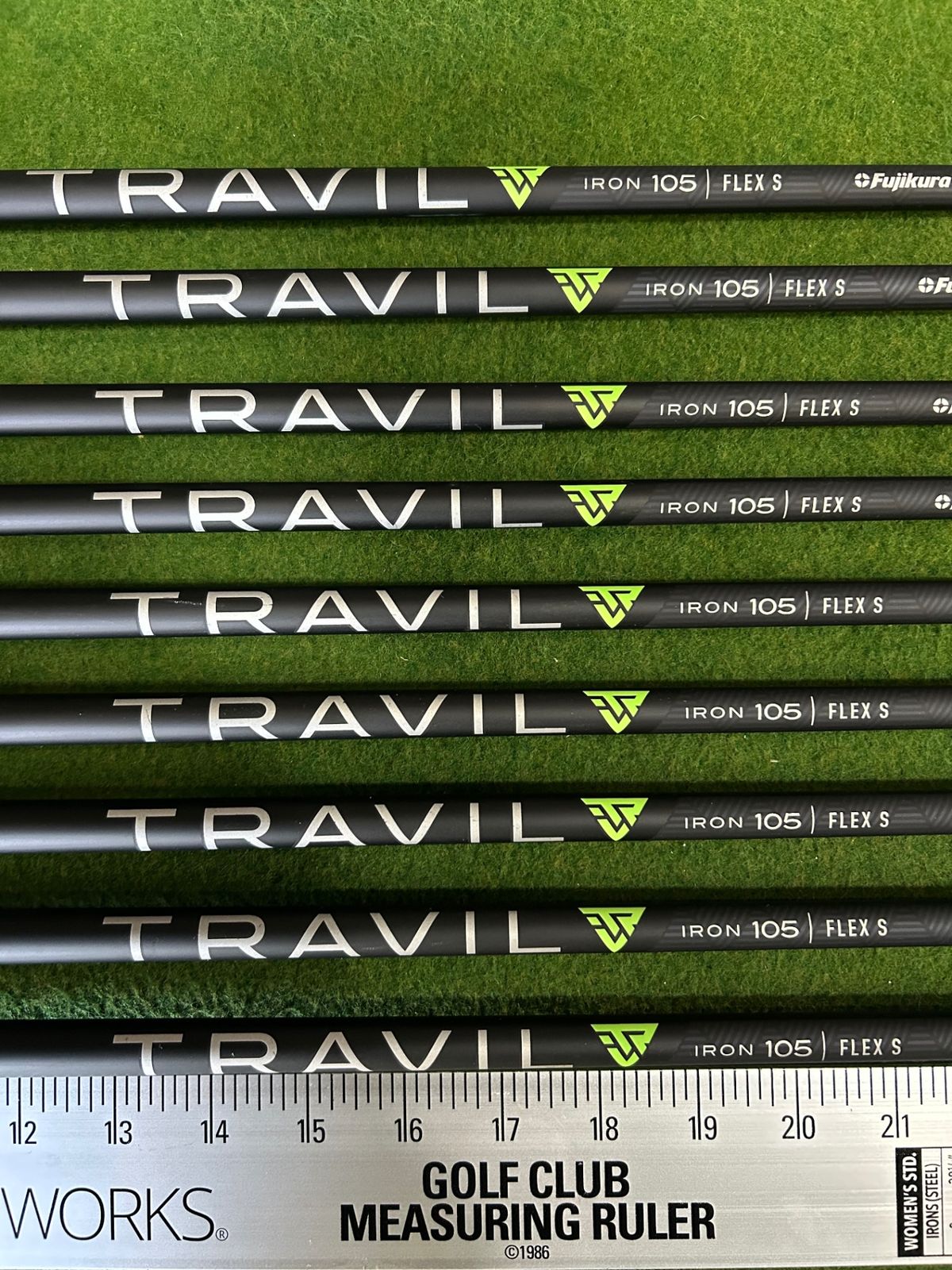 フジクラ　トラビル105 フレックスS 5本セット 単体購入不可】フジクラ TOUR ABILITY TRAVIL IRON 105 アイアン