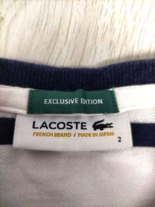 ラコステ LACOSTE クルーネックTシャツ 日本製 EXC #82240# - メルカリ