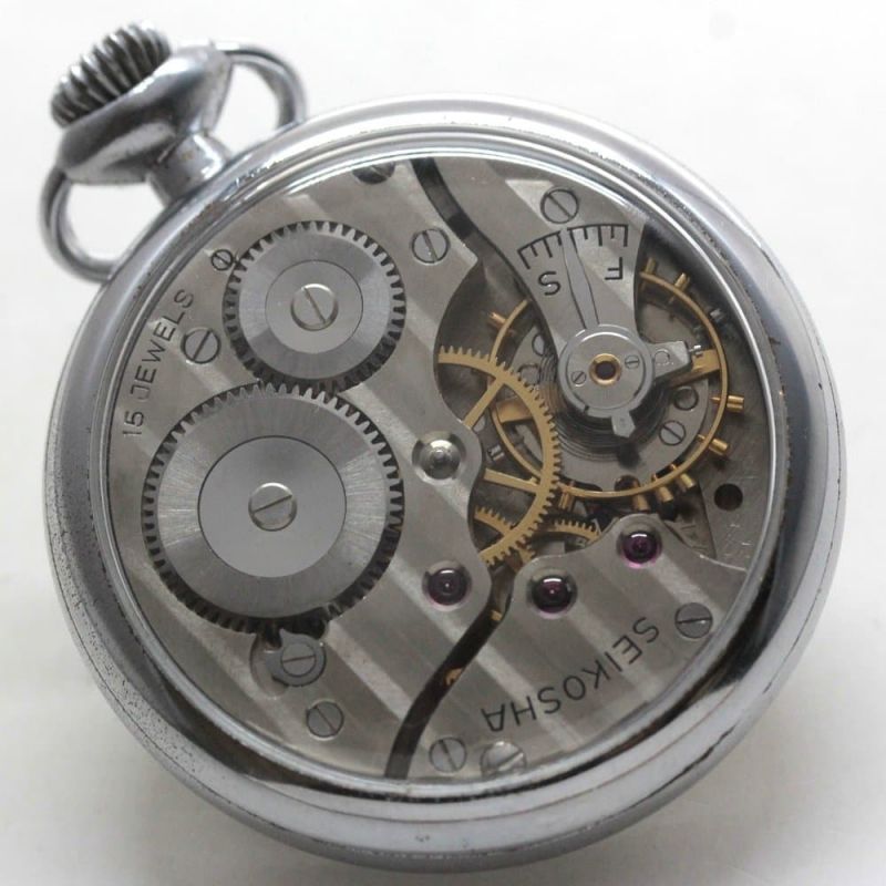 19セイコー飛行時計 裏スケルトンカスタム / ヴィンテージウォッチ