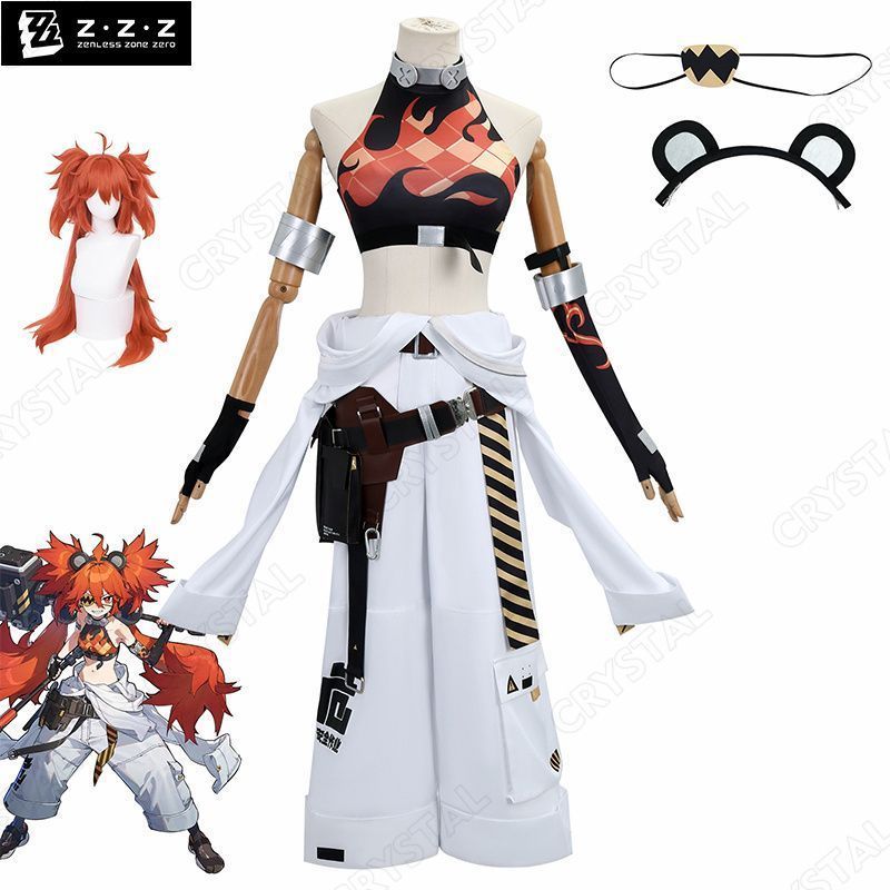 ゼンレスゾーンゼロ クレタ ベロボーグ コスプレ衣装 ウイッグ付き Zenless Zone Zero ヒロイン Koleda Belobog コスプレ衣装 ドレス コスチューム ハロウィン クリスマス 制服 大人 子供 cosplay イベント
