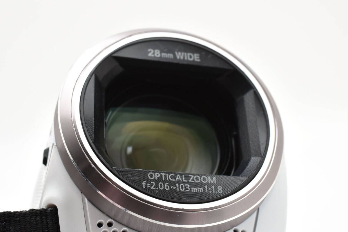  パナソニック Panasonic HC V 480 MS ホワイト W 0986＃3135 ビデオカメラ本体 ビデオカメラ