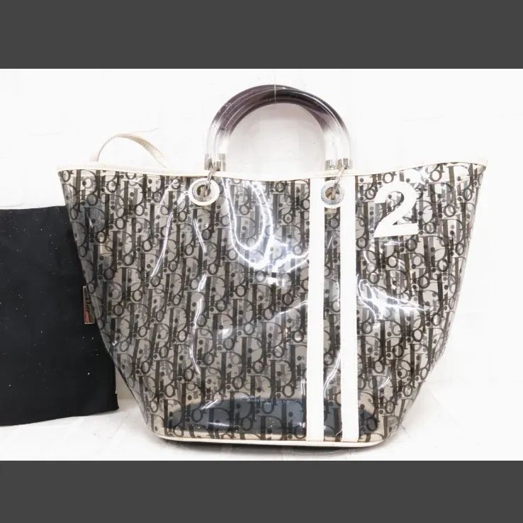 Christian Dior トロッター NO.2 クリア ハンドバッグ