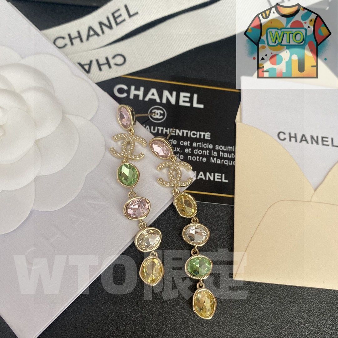 今日WTO】Chanel ヴィンテージ ダブル C ピアス 送料無料！在庫
