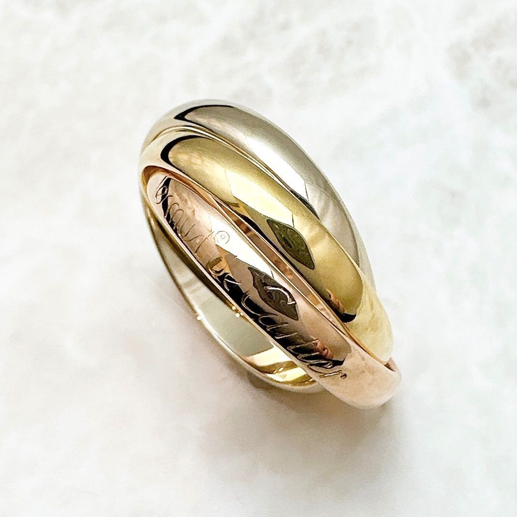 トリニティリングスリーカラークラシック トリニティリングスリーカラークラシック Cartier カルティエ