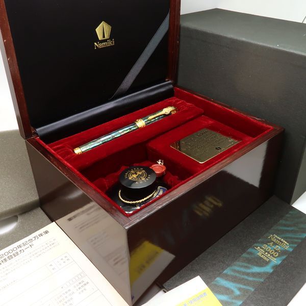NAMIKI ナミキ 万年筆 キリスト生誕2000年記念 18K 750 高級 NAMIKI ナミキ 万年筆 キリスト生誕2000年記念 18K 750 高級 NAMIKI