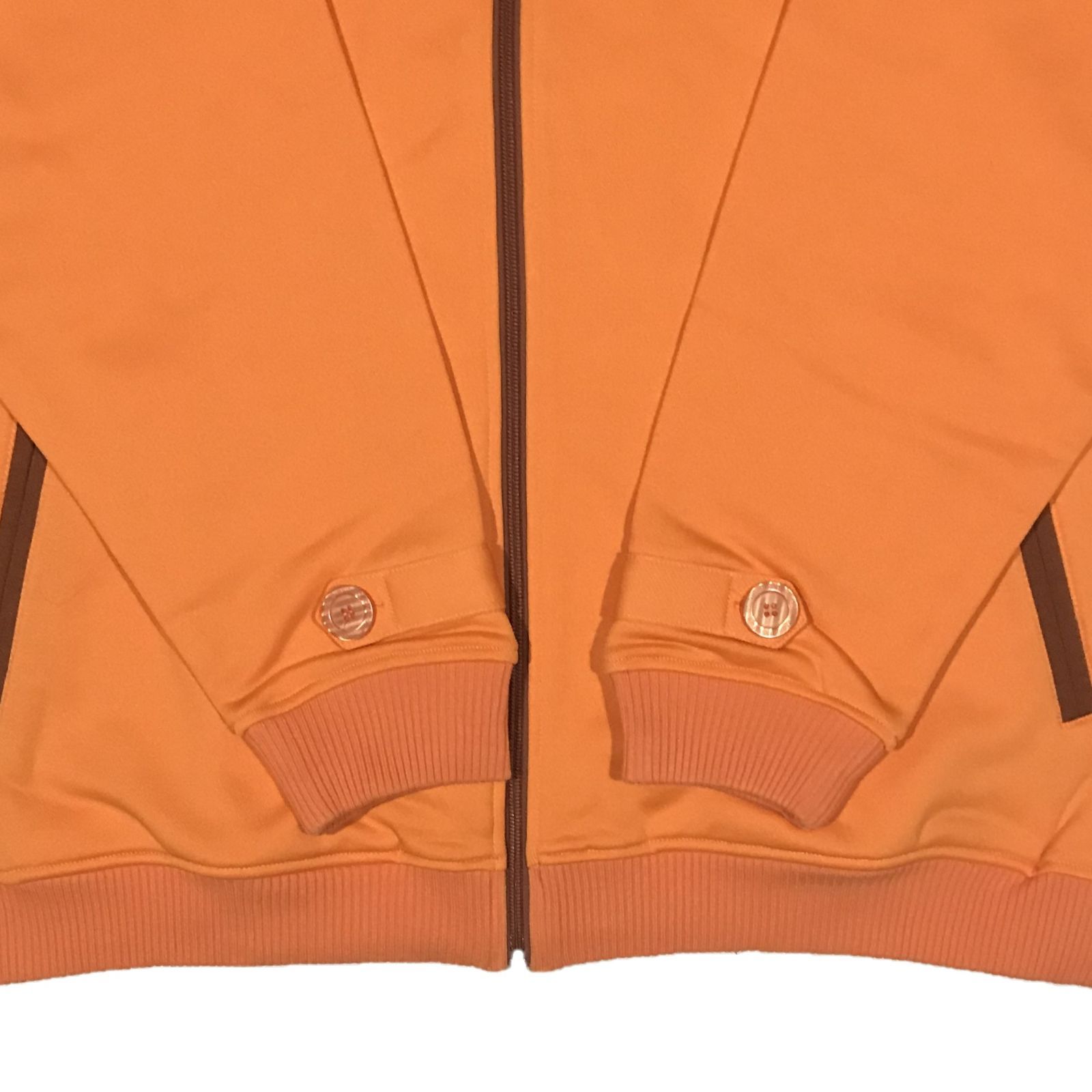 Meezan ミーザン ジップアップ トラック ジャケット オレンジ - メルカリ