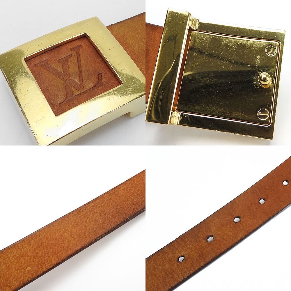 ルイヴィトン ノマド サンチュール M6895Q ベルト レザー ゴールド金具 質コニシ】【Louis Vuitton/ルイ・ヴィトン】ベルト ノマド サン