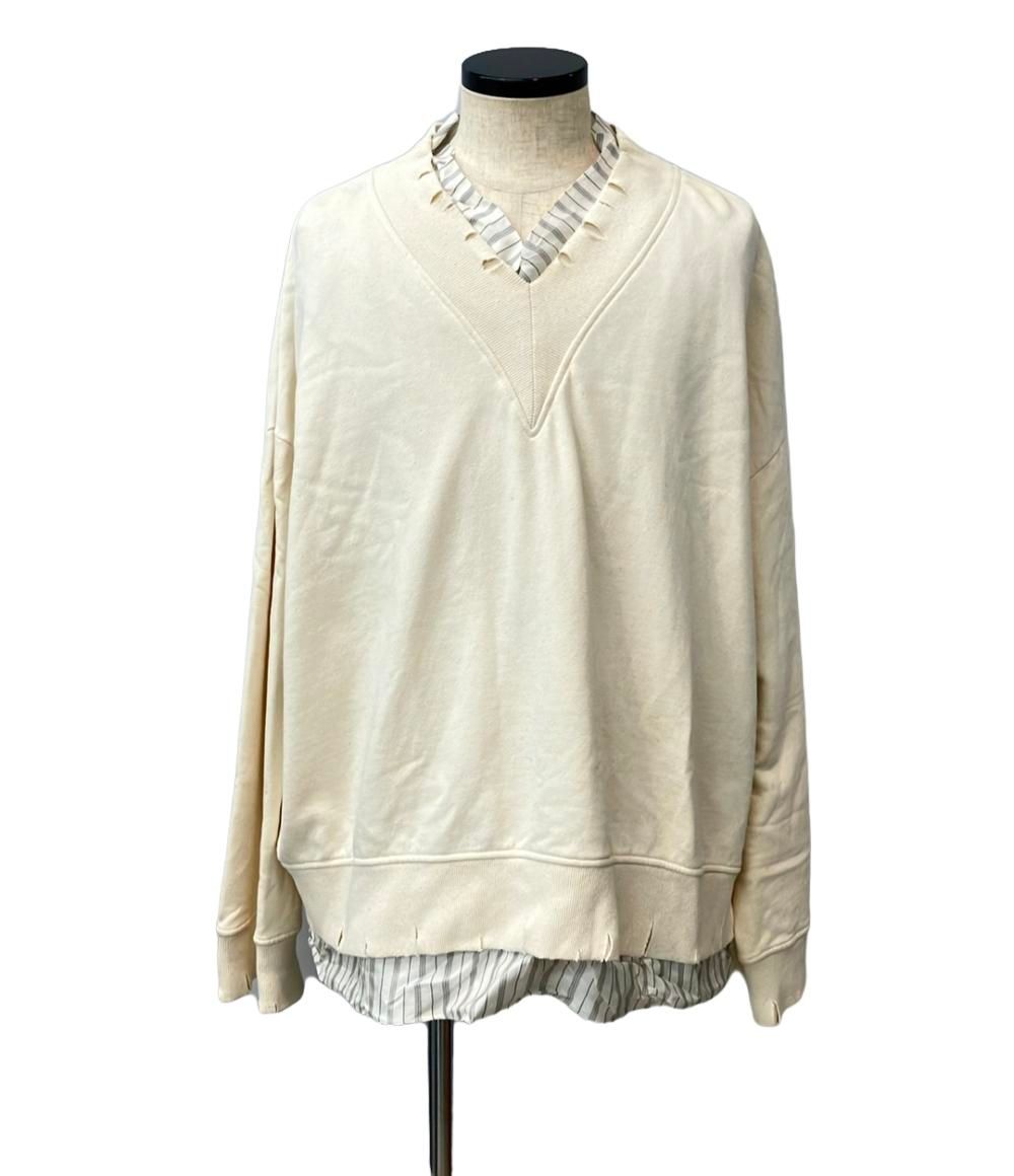 メゾンマルジェラ ダメージスウェット デストロイ加工 S30GU0147