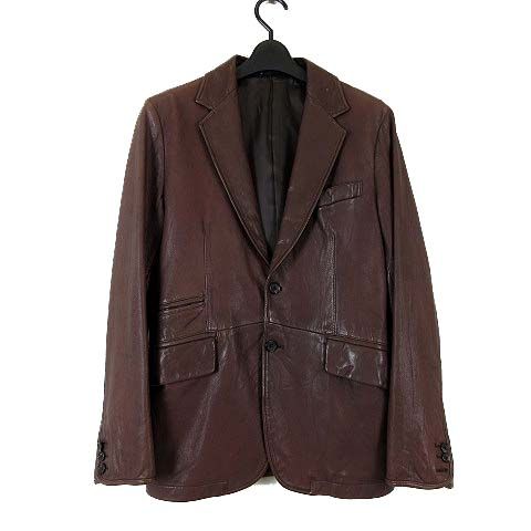 ポールスミス PAUL SMITH レザージャケット ブレザー 本革 ラム レザー