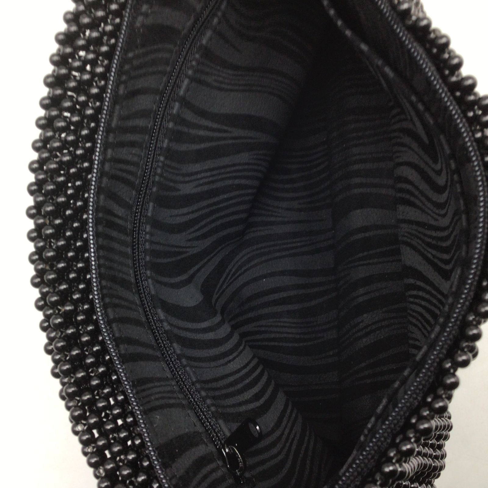 8107 【未使用保管品】最高級 手作り工芸品 黒珊瑚ハンドバッグ