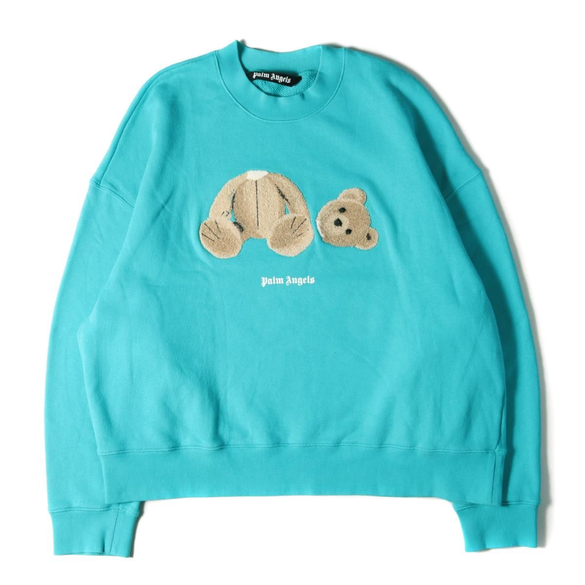 Palm Angels パーム エンジェルス スウェット テディベア ワッペン 