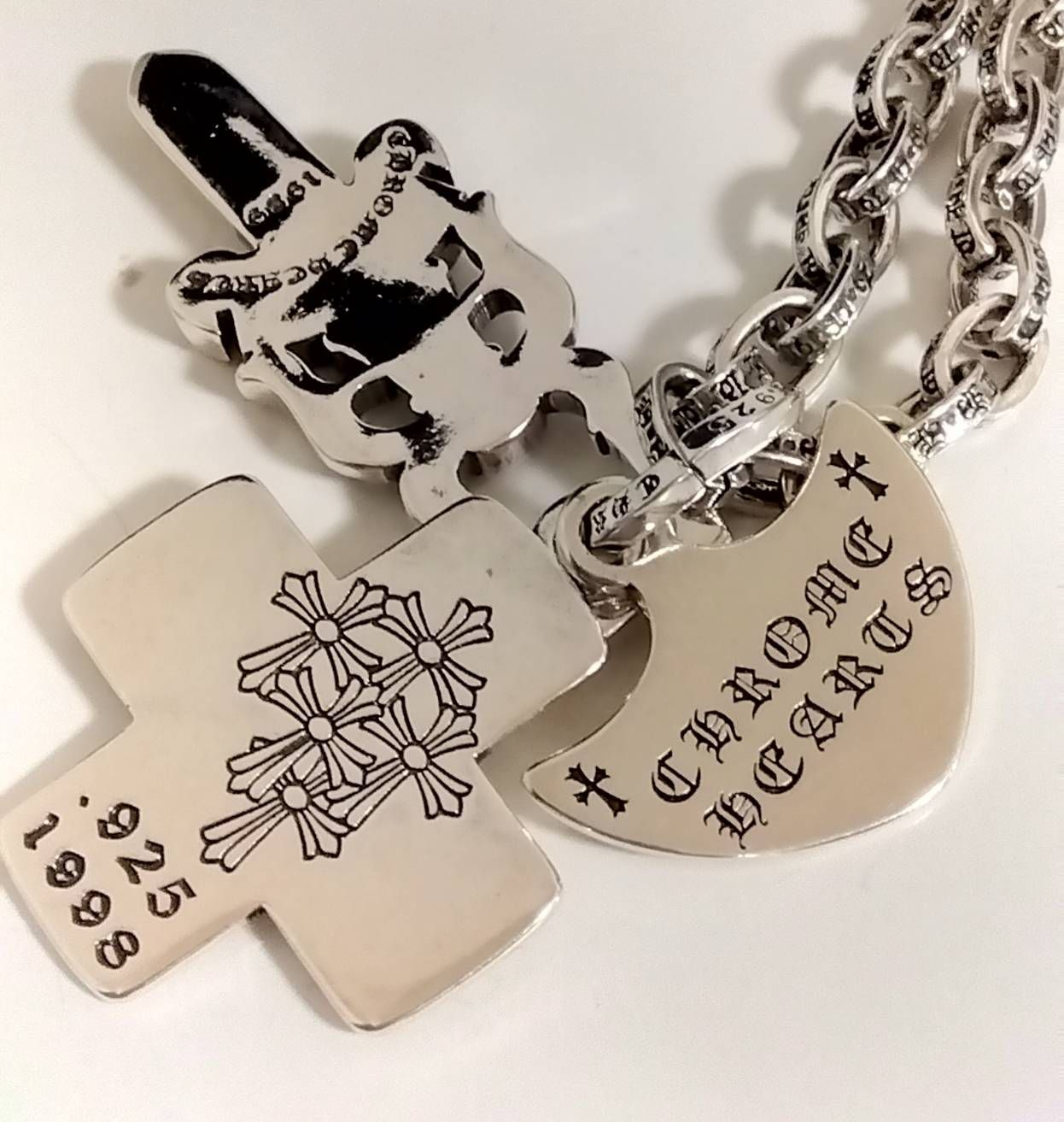 新品同様品☆CHROME HEARTS クロムハーツ 3TRINKETS/スリート ...