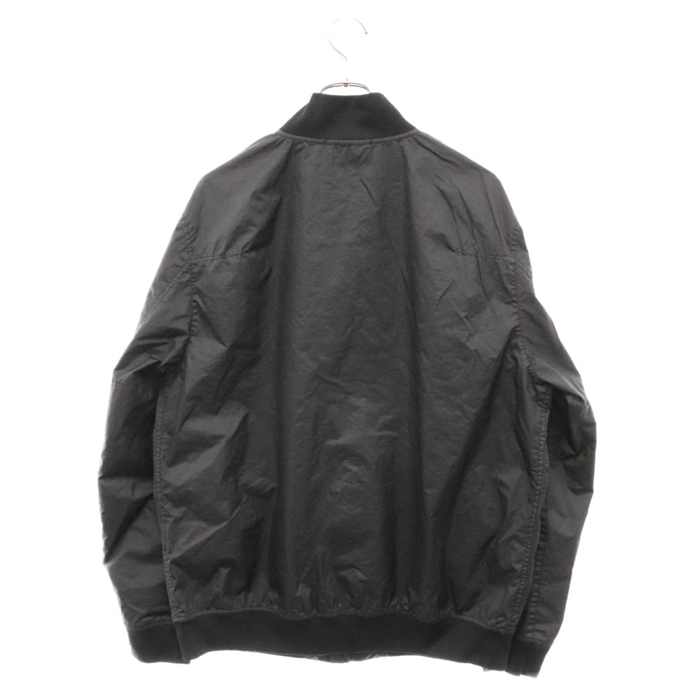 STONE ISLAND (ストーンアイランド) 24SS MEMBRANA 3L TC GARMENT DYE BOMBER JACKET 801541223 ガーメントダイ ボンバージャケット ブラック