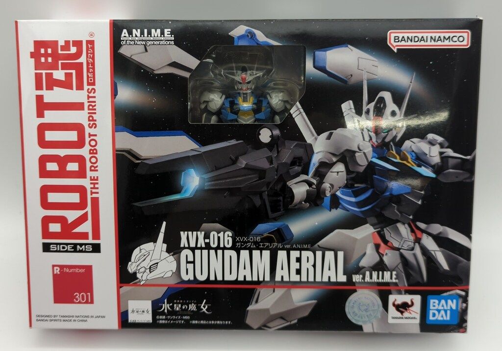 BANDAI SPIRITS ROBOT魂u003cSIDE MSu003e 機動戦士ガンダム 水星の魔女 ガンダム・エアリアル ver. A.N.I.M.E. 301