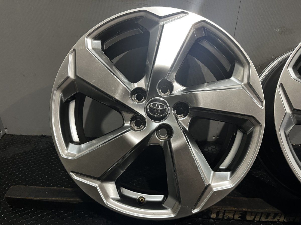 RAV4 Ｇ 純正ホイール 後期 1本 18インチ RAV4 Gグレード 純正アルミホイール 18インチ 1本 ハイグロス