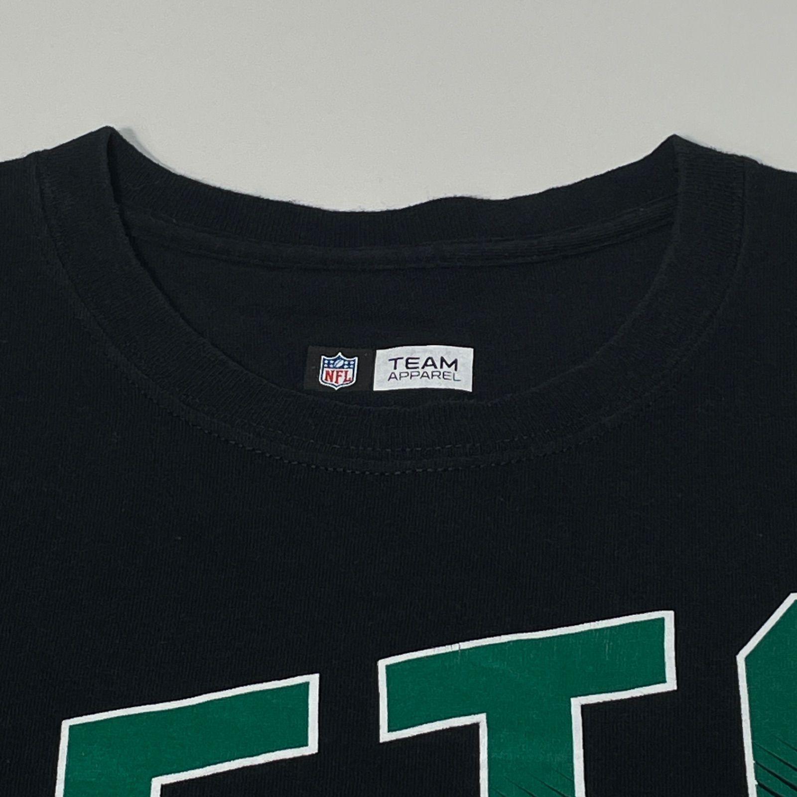 【1989年】NFLチームJETS 両面プリントTectタグ USA製 Vintage 1970-80's NEW YORK JETS Football Helmet Rawlings H