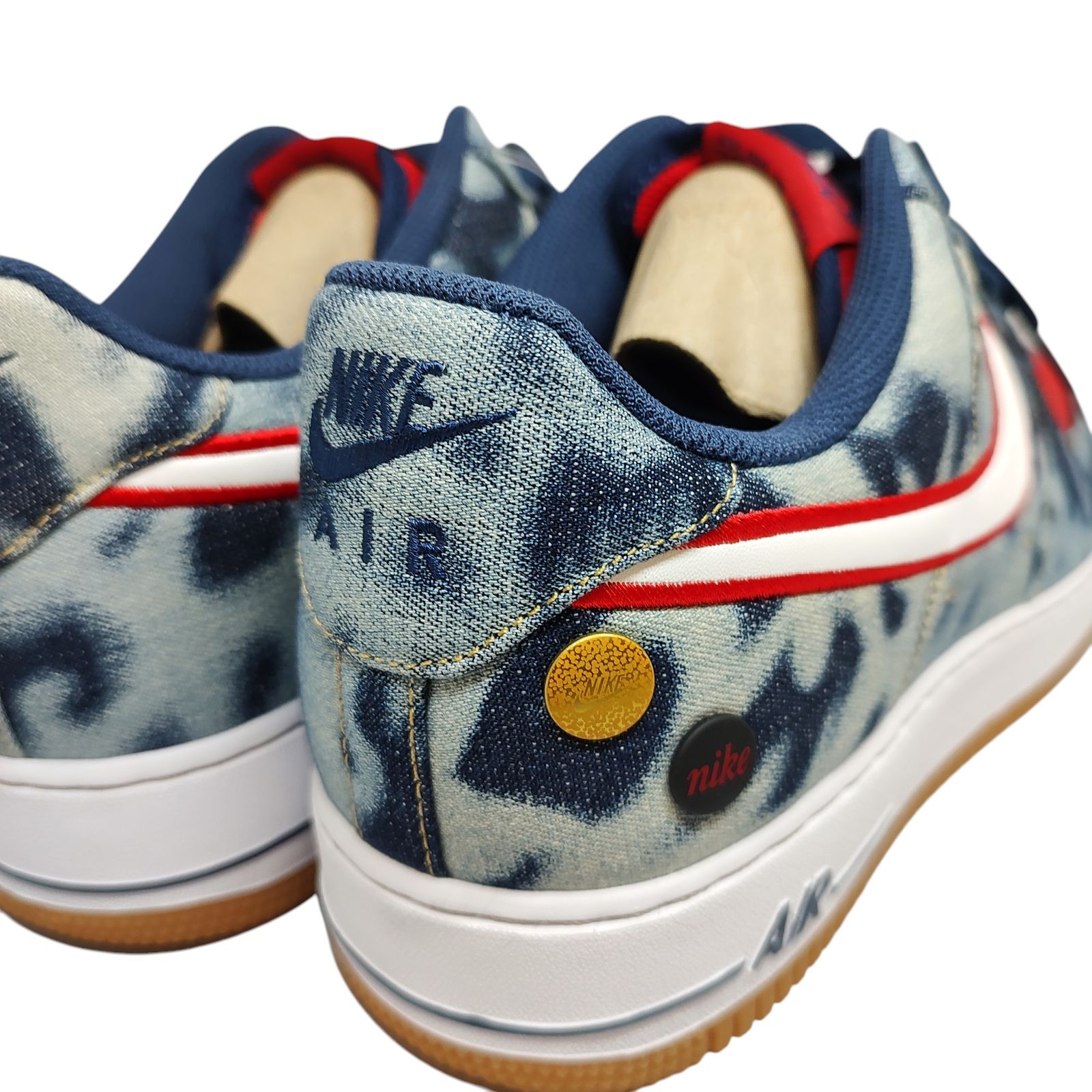 NIKE ナイキ AIR FORCE 1 07 DENIM スニーカー 630930-400 US14 32cm 