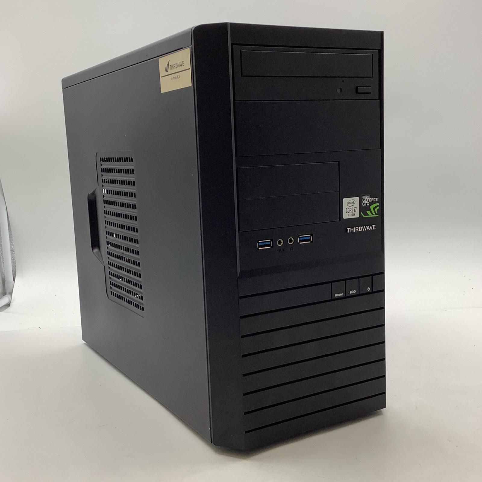 raytrek ゲーミングPC i7-10700 GTX1660S 16GB ドスパラ raytrek XT