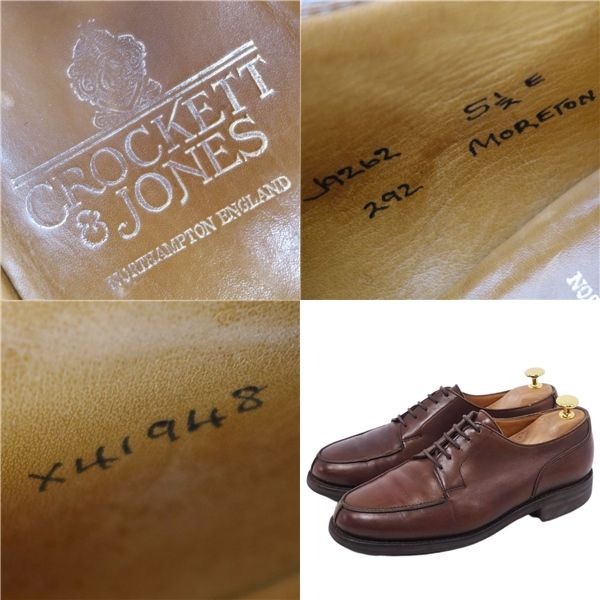 クロケット&ジョーンズ Crockett&Jones レザーシューズ ダービーシ