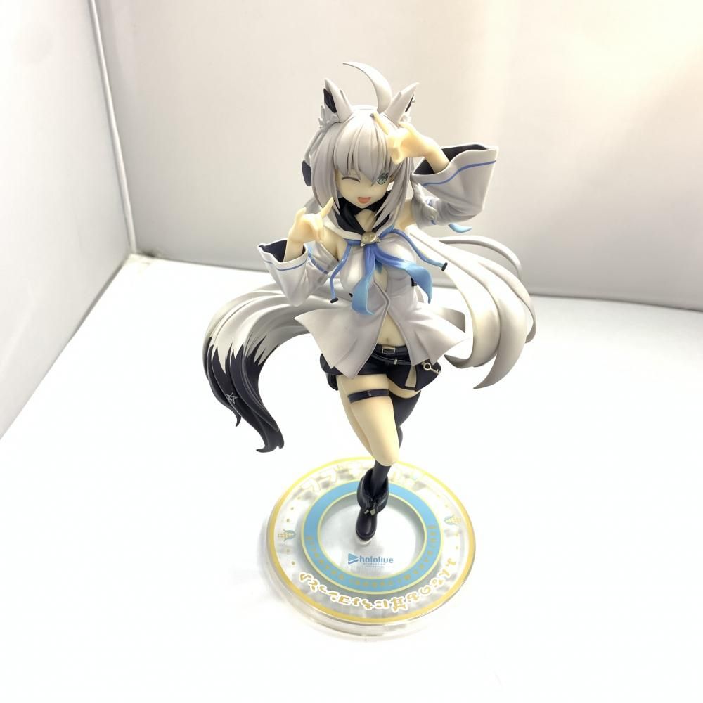 中古】開封・修正台座付)ルミナスボックス 白上フブキ 1/7[10