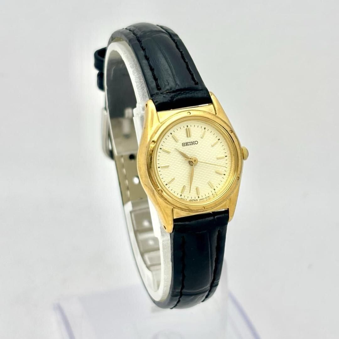 【美品/新品電池】 SEIKO レディース 腕時計 ゴールド 新品ベルト 新品電池】 SEIKO セイコー レディース 腕時計 ゴールド 新品ベルト