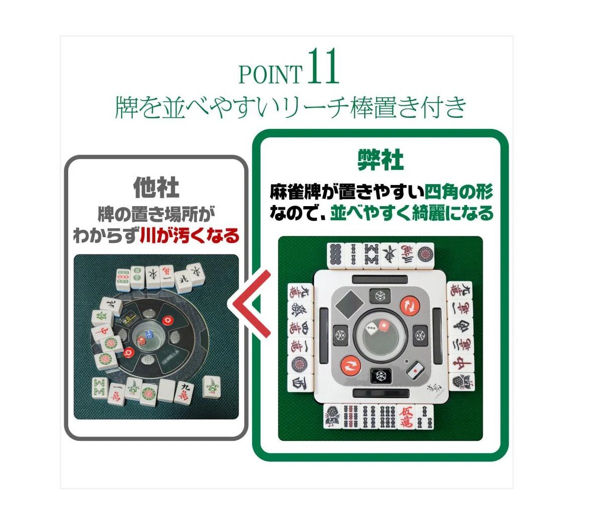 2611 全自動麻雀デジ新ガラス 【白】 - メルカリ