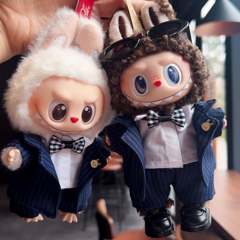 美品 LABUBU お洋服セット 着せ替えコスチューム 06 着せ替え 豪華6点セット ラブブコスチューム ラブブ洋服 新品